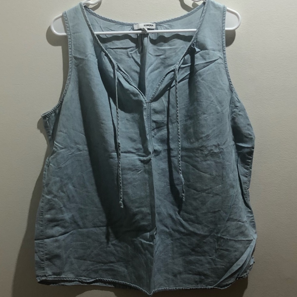 🎉2 for $10 denim like tank